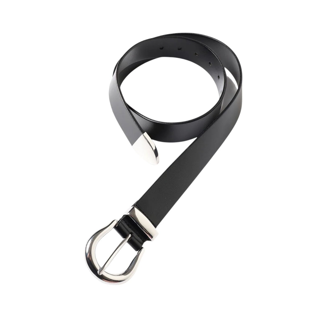 JieDa]WIDE WESTERN BELT/BLACK(Jie-25W-GD19) – R&Co