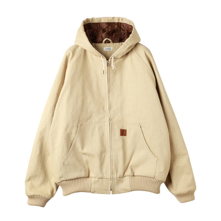 [JieDa]FADE DRILL PARKA/BEIGE(Jie-25W-JK04-A)