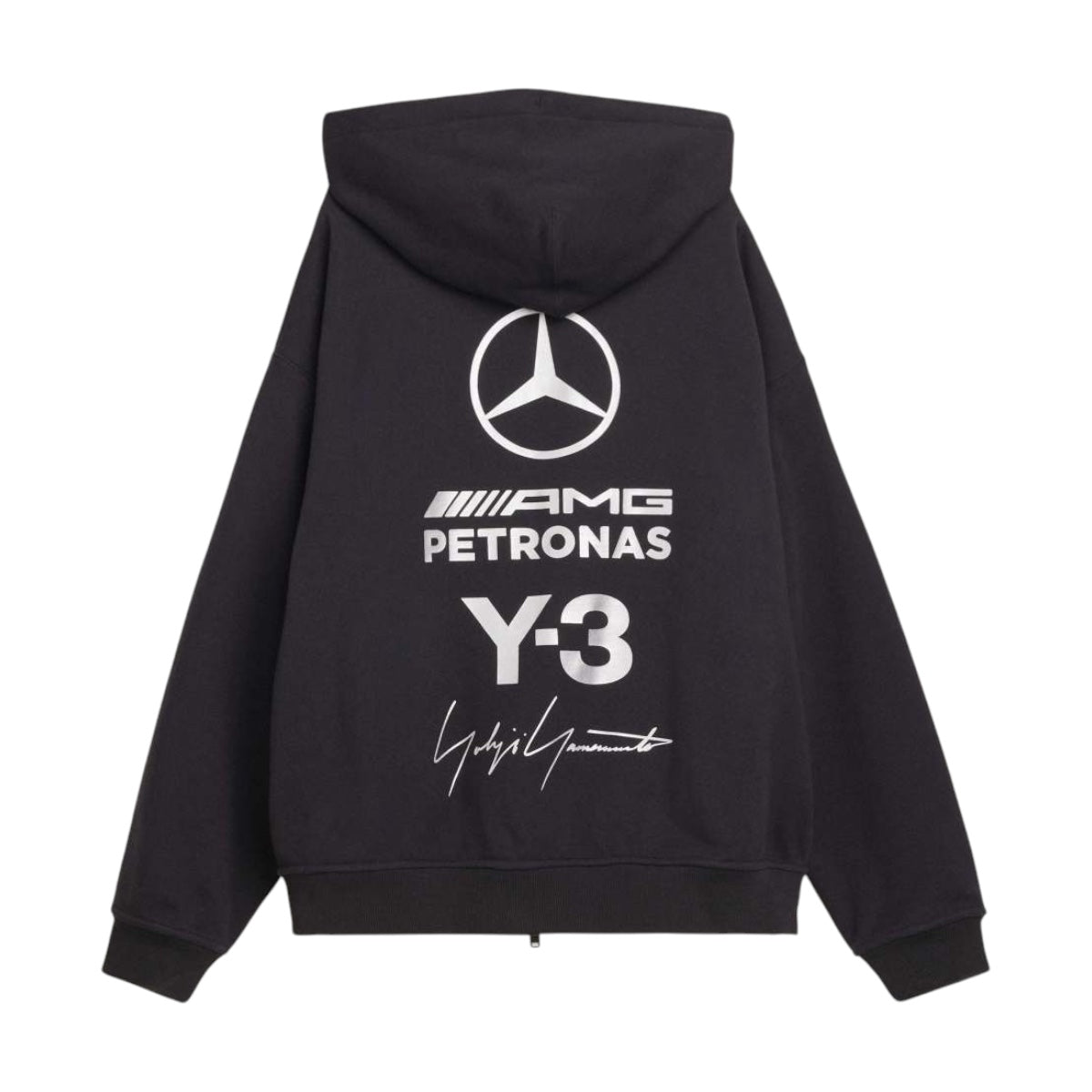 Y-3]Y-3 MERCEDES - AMG PETRONAS FORMULA 1 TEAM ZIP HOODIE (KR2242