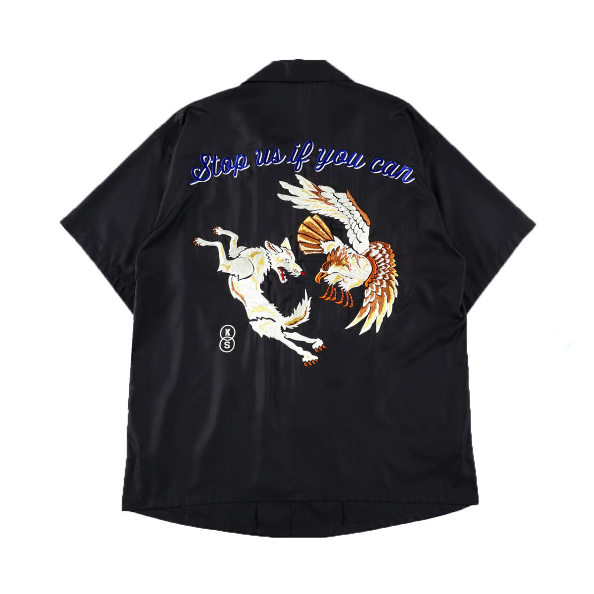 sulvum シャツ sulvam]EMBROIDERY SHIRT S/S/BLACK(KS-B01-099) – R&Co.