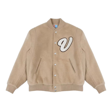 [VANDY THE PINK]Leather Panel Jacket/COFFEE(VD5074)