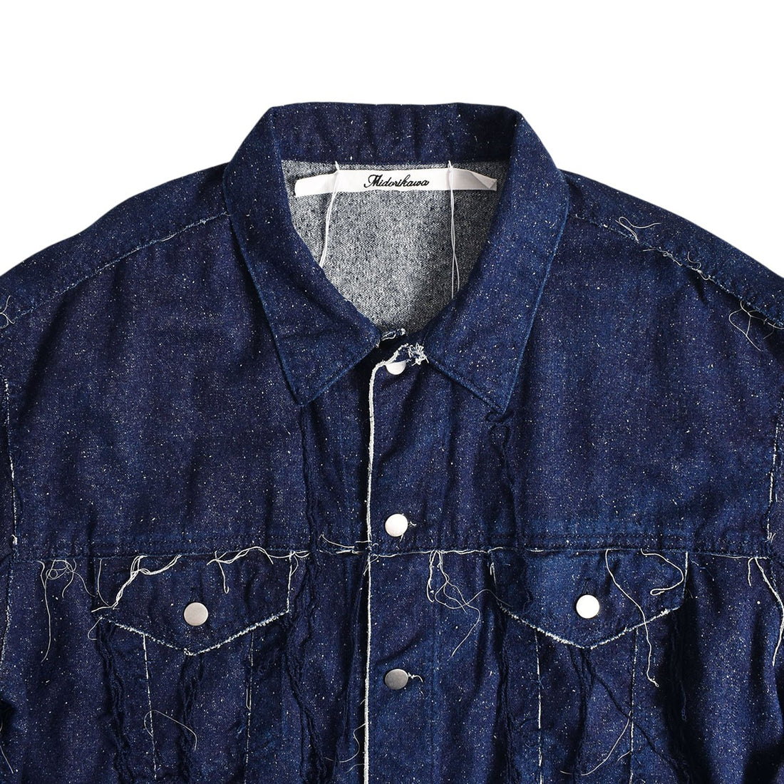 [Midorikawa]SILK DENIM JACKET/INDIGO(MID25AW-JK05)