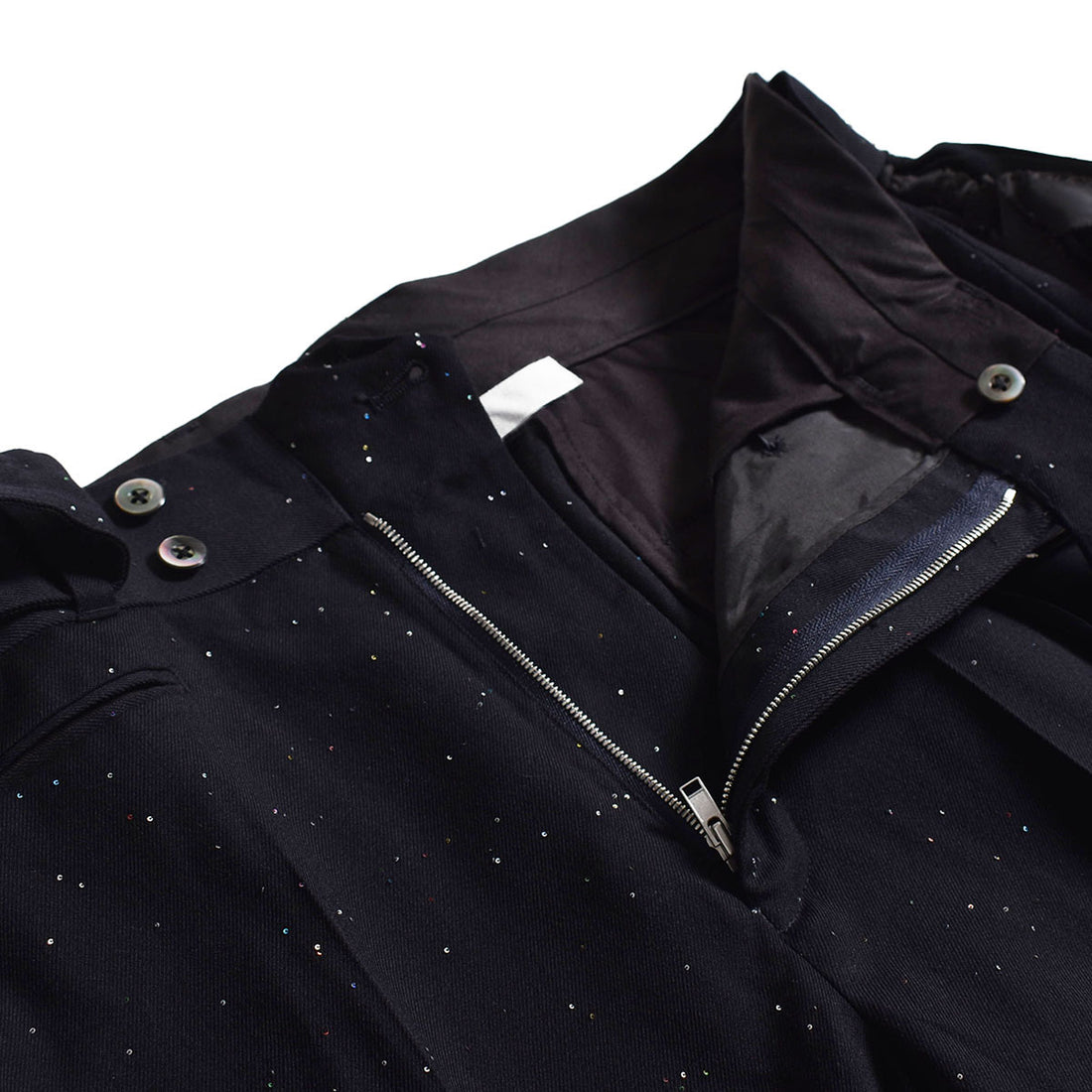 [Midorikawa]SEQUINS WOOL BELTED SLACKS(MID26AW-PT02A)