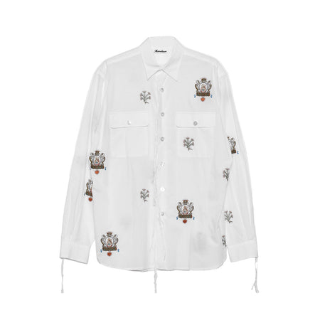 [Midorikawa]EMBROIDERY BASIC SHIRT(MID26AW-SH06)