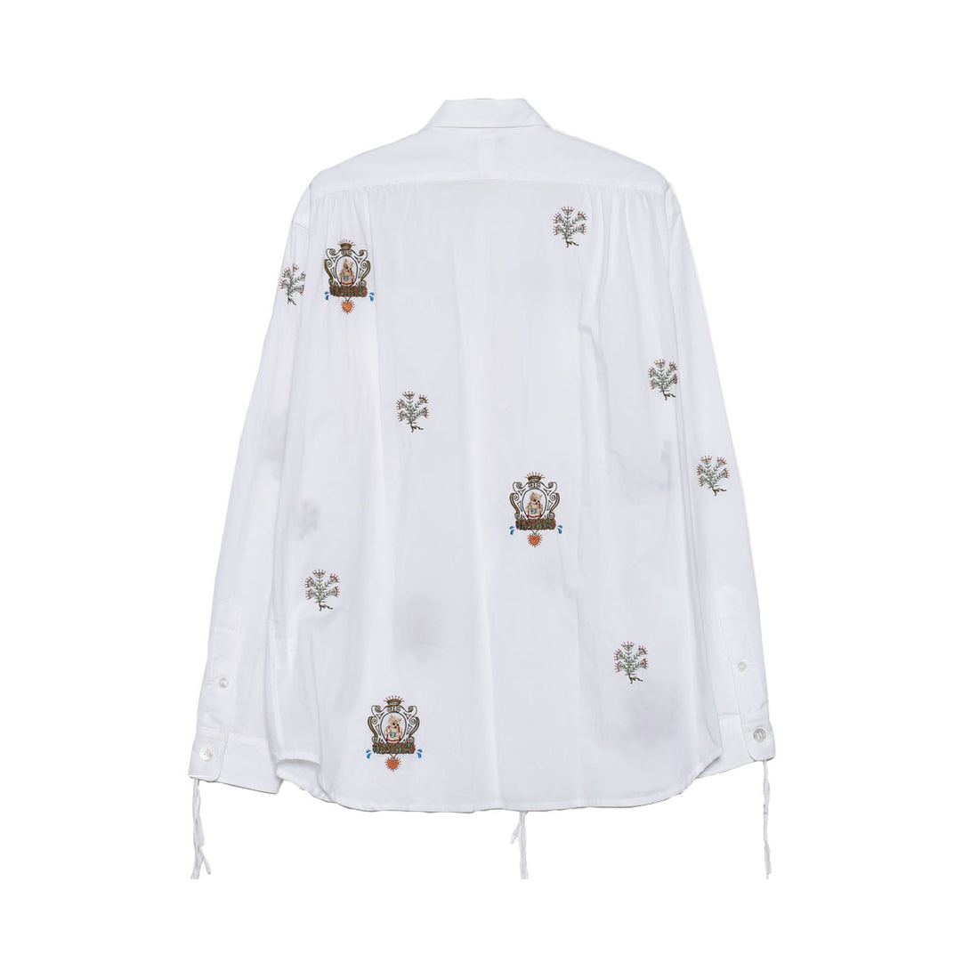 [Midorikawa]EMBROIDERY BASIC SHIRT(MID26AW-SH06)
