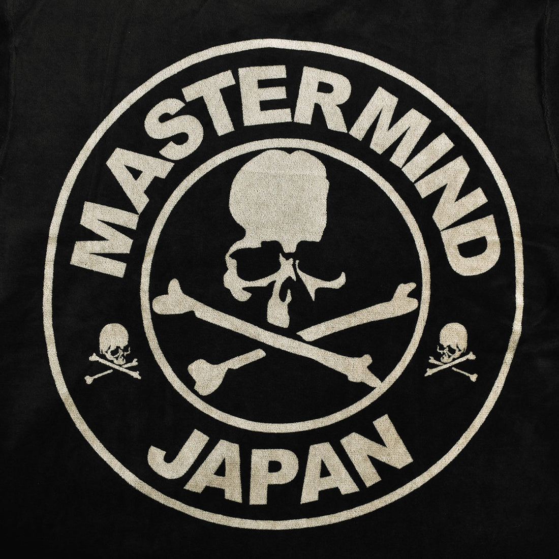 [mastermind JAPAN]201 CIRCLE LOGO BREACH VELOUR L/S/BLACK(MJ22E09-TS057)