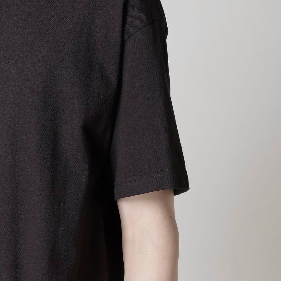 [MASSES × Y's for men]ROUND NECK SHORT SLEEVE T A Ys/BLACK(ML-T70-990-2A25)
