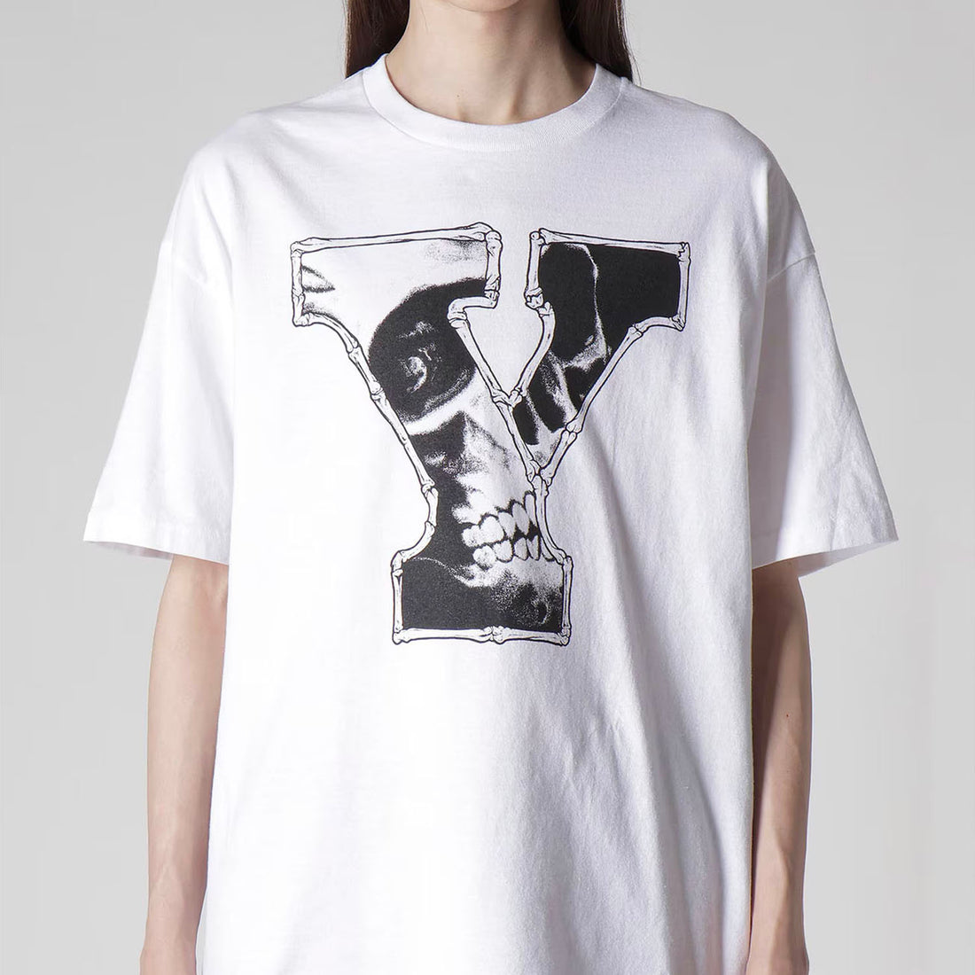 [MASSES × Y's for men]]ROUND NECK SHORT SLEEVE T C Ys/OFF WHITE(ML-T72-990-1A25)