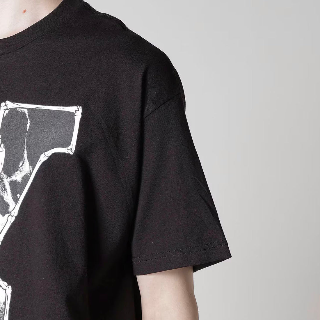 [MASSES × Y's for men]ROUND NECK SHORT SLEEVE T C Ys/BLACK(ML-T72-990-2A25)