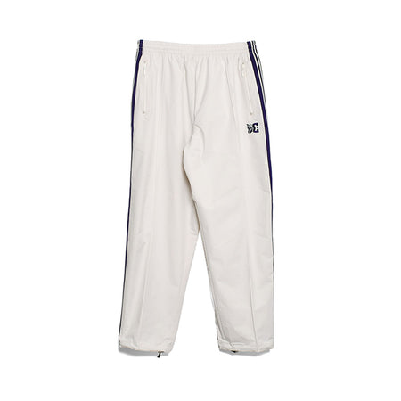 [NEEDLES]Track Pant - Poly Ripstop/WHITE(MR606)