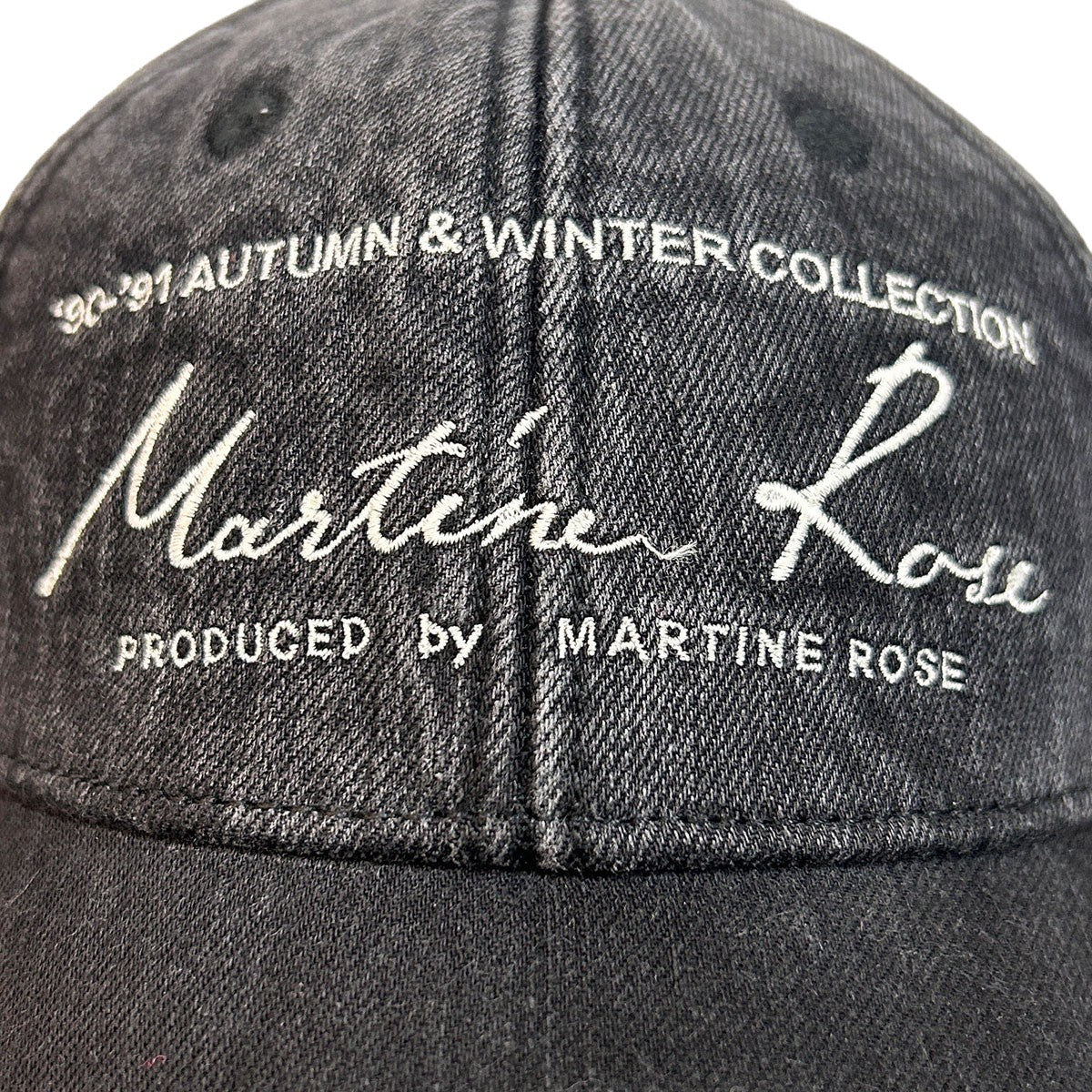 MARTINE ROSE BUNNY DAMEGE ダメージ加工 キャップ Martin Rose 23AW