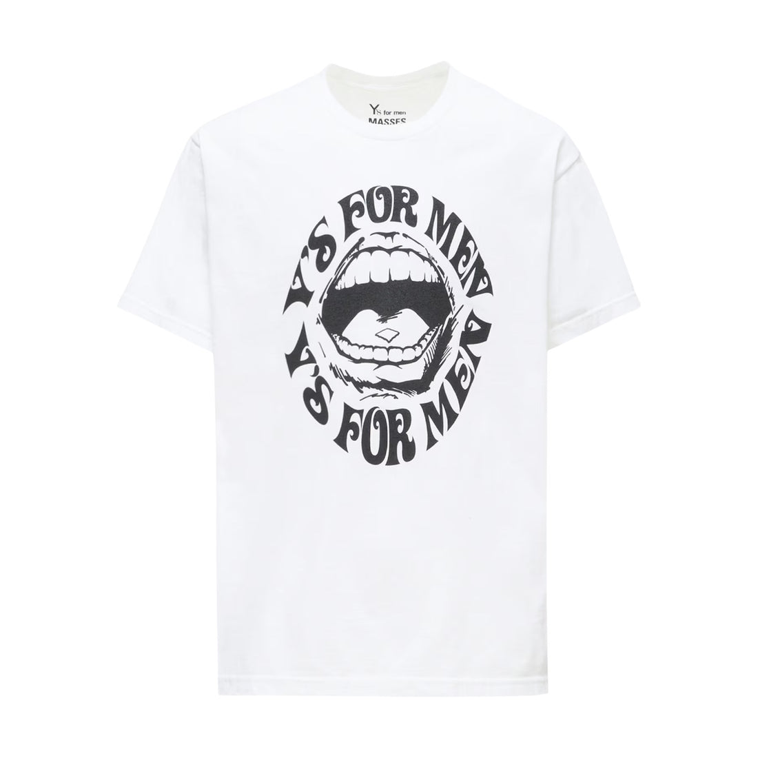 [Y's for men]×MASSES LIPS PRINT SHORT SLEEVE T-SHIRT(MW-T72-990)