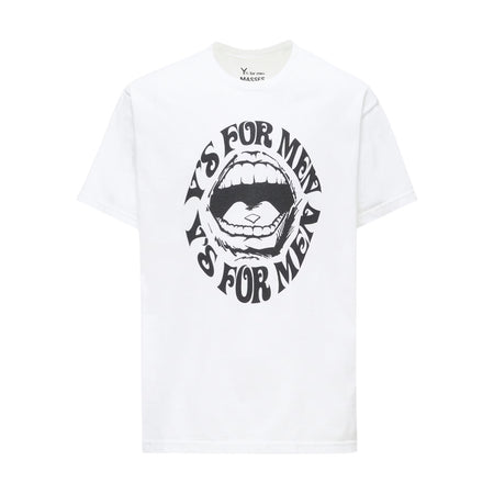 [Y's for men]×MASSES LIPS PRINT SHORT SLEEVE T-SHIRT(MW-T72-990)