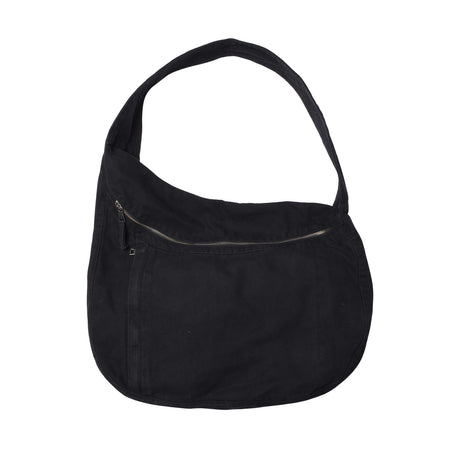 [NO MAINTENANCE] CANVAS SLING BAG / WASHED BLACK (NM-0116-WB)