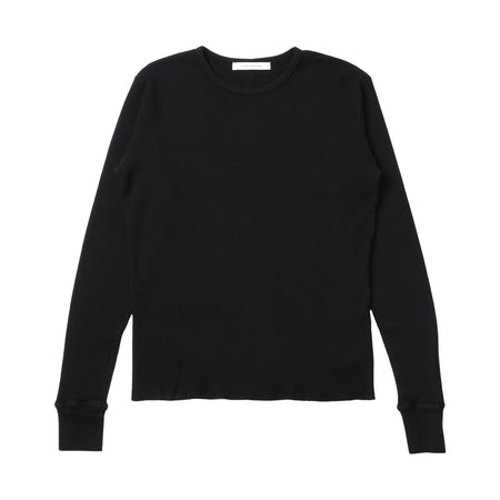 [NO MAINTENANCE] LERA THERMAL TEE / BLACK (NM-0250-NT)