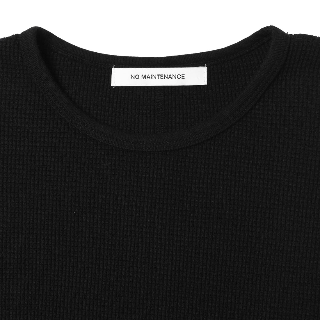 [NO MAINTENANCE] LERA THERMAL TEE / BLACK (NM-0250-NT)