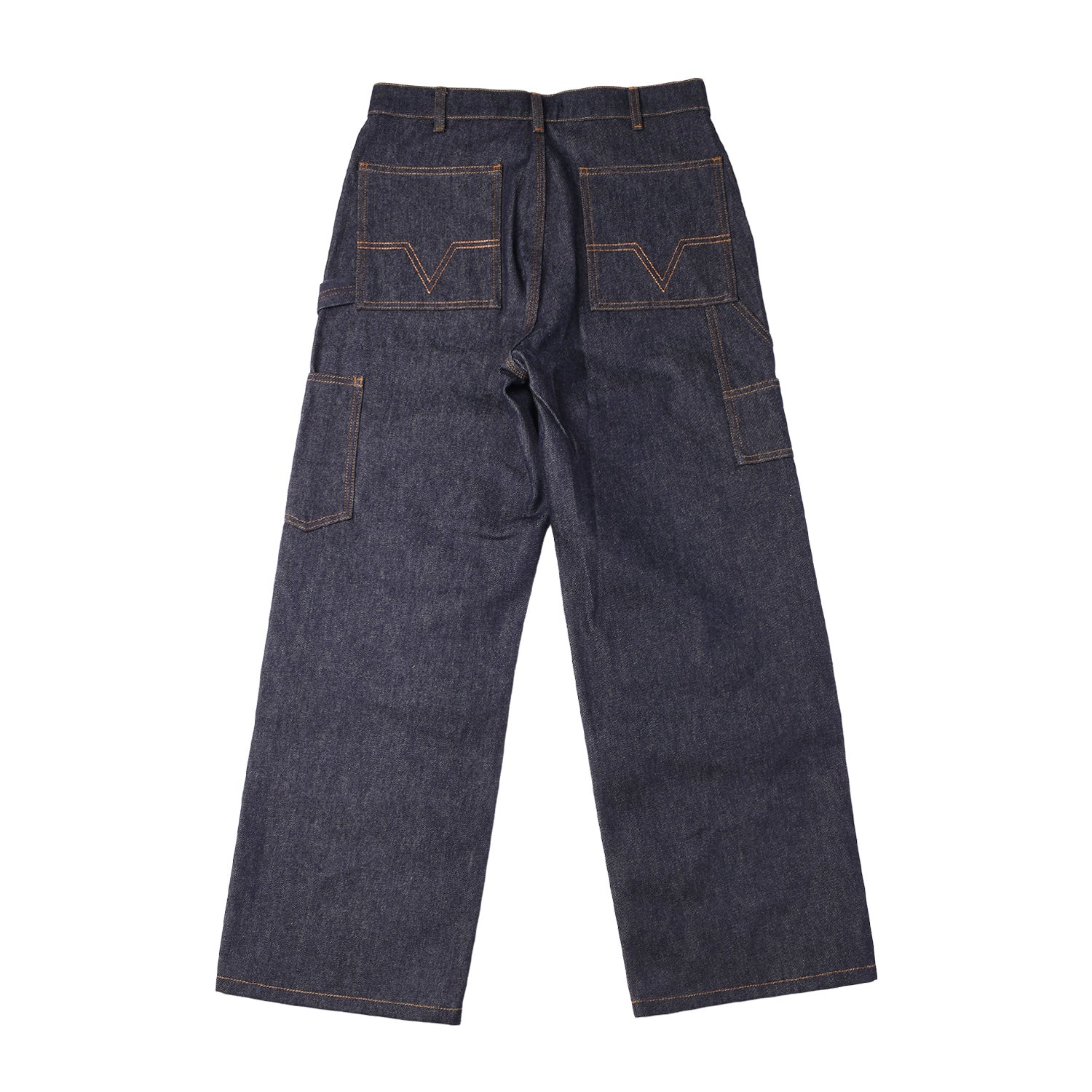 NO MAINTENANCE] BAGGY DENIM DOUBLE KNEE (NM-0256-BU) – R&Co.