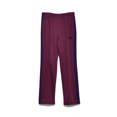 [NEEDLES]Track Pant - Poly Smooth/WINE(NS246)