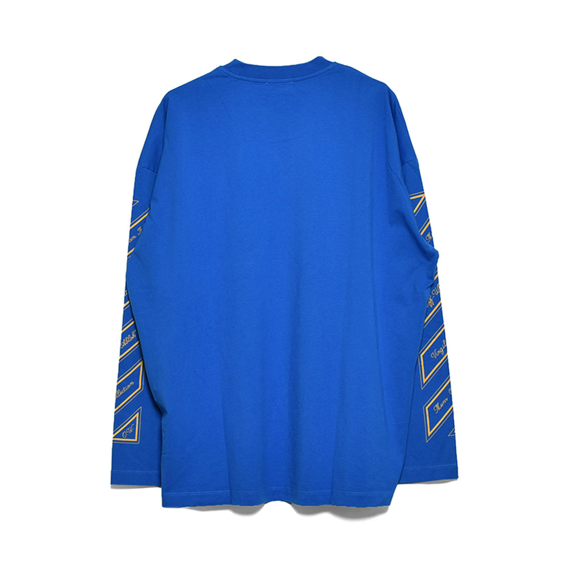 [Off-White]OW 23 WIDE L/S TEE/BLUE(OMAR24-RTW0072)
