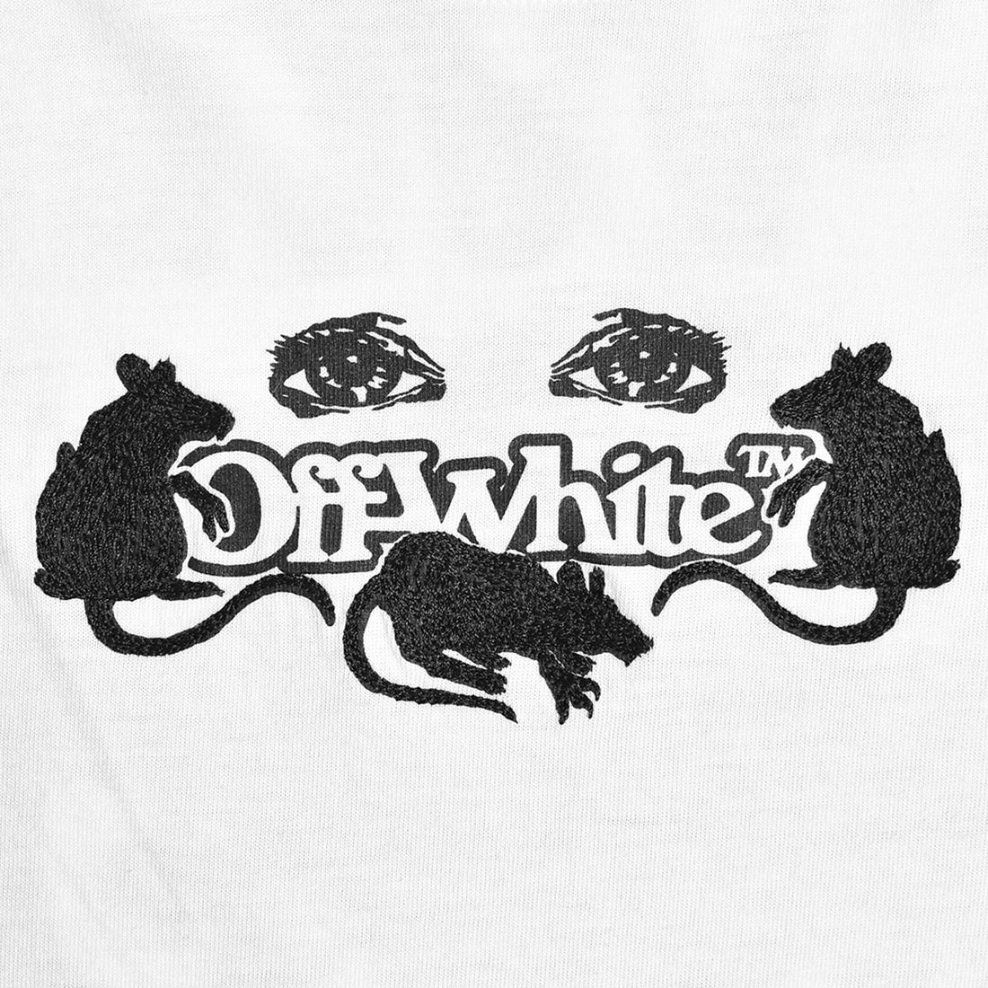 [Off-White]CAT OVER SKATE S/S TEE/WHITE(OMAS23-RTW0048)