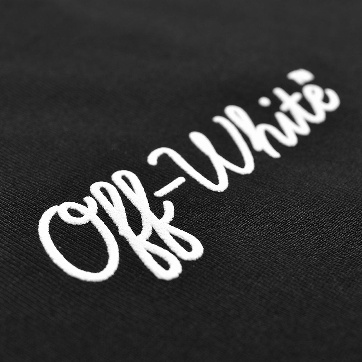Off-White]SCRIPT SKATE S/S TEE/BLACK/WHITE(OMAS25-RTW0035
