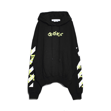 [Off-White]OPPOSITE ARR BOXY HOODIE/BLACK(OMBS23-RTW0135)