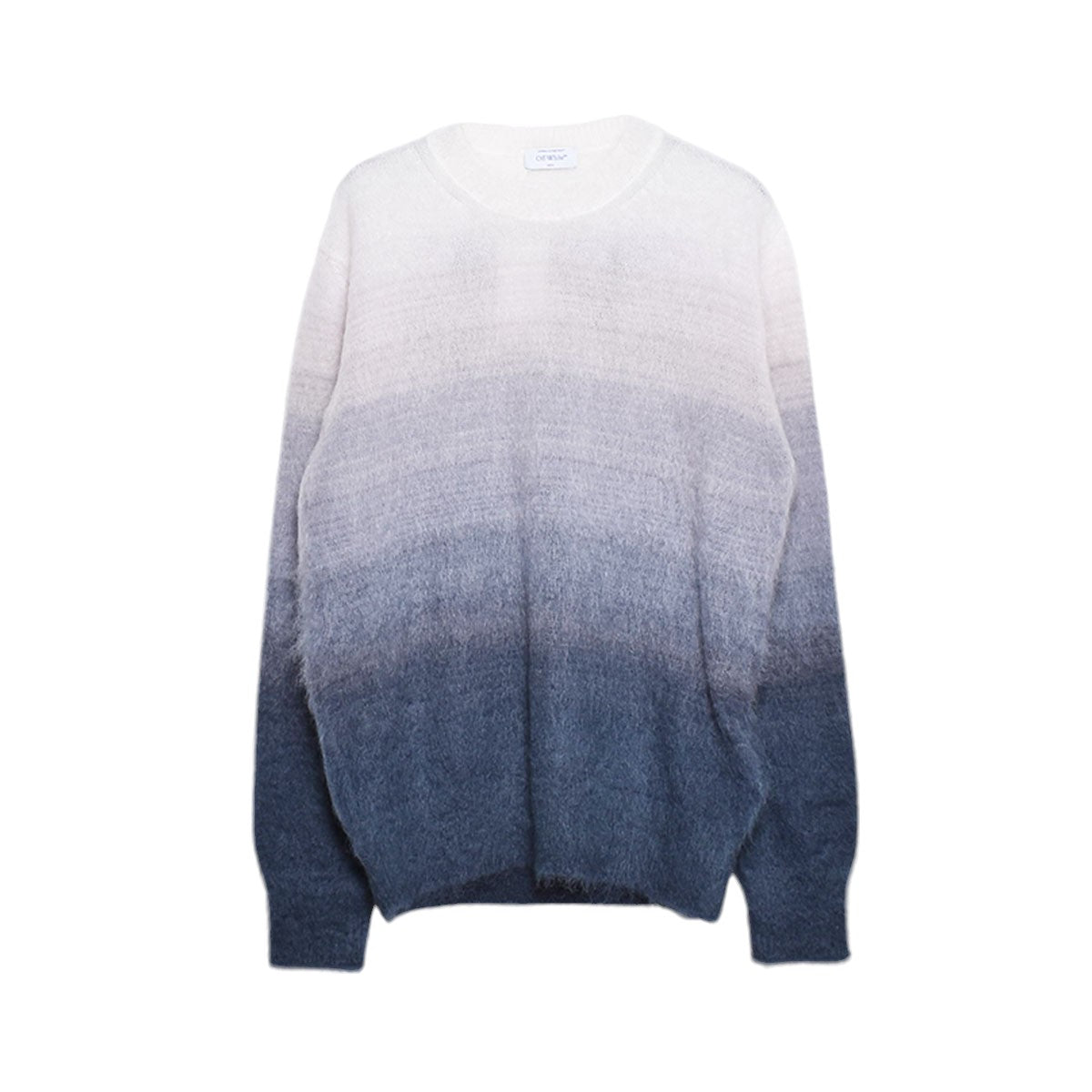 Off-White]MOHAIR ARROW GRAD KNIT CREWNECK/GRAY(OMHF24-RTW0315) – R&Co.