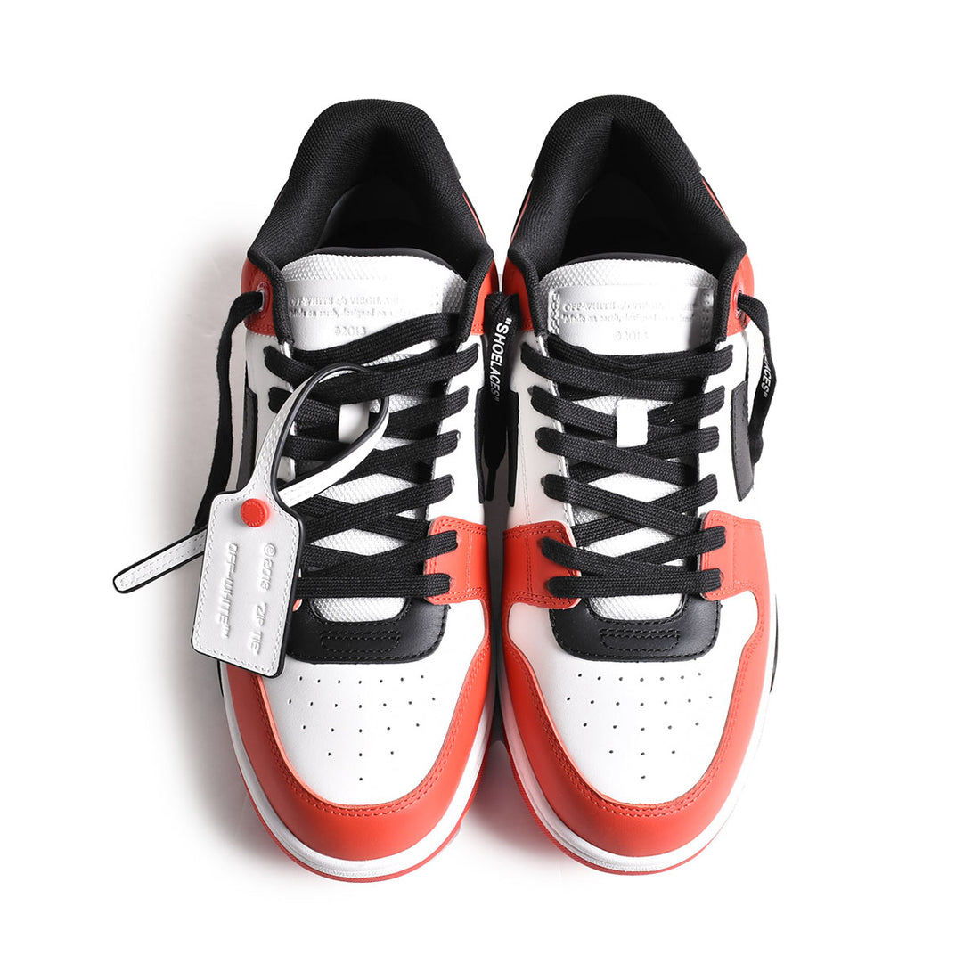 [Off-White]OUT OF OFFICE CALF LEATHER/RED BLACK(OMIR24-SLG0031)