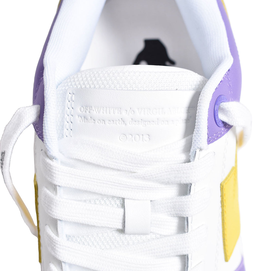 [Off-White]OUT OF OFFICE CALF LEATHER/PURPLE(OMIS23-SLG0069)