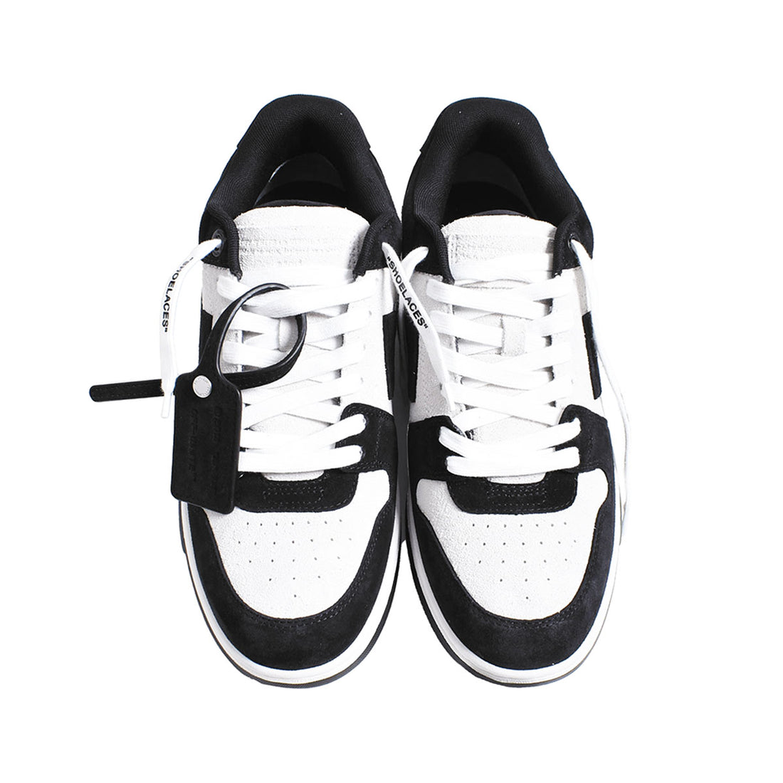 [Off-White]OUT OF OFFICE SUEDE/WHITE/BLACK(OMIS23-SLG0096)