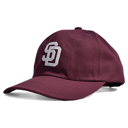 [STANDARD CALIFORNIA]SD Baseball Logo Cap/BURGUNDY(OTCAB070)