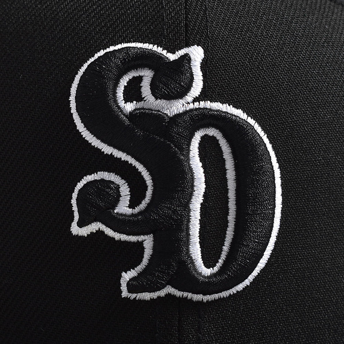 [STANDARD CALIFORNIA]NEW ERA × SD 59Fifty Logo Cap/BLACK(OTCOE090)