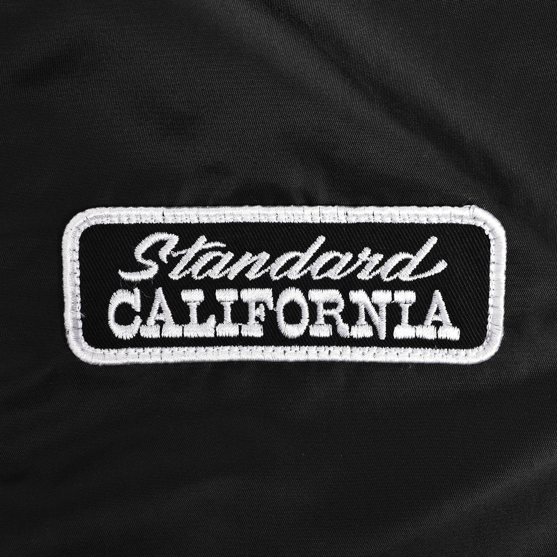 [STANDARD CALIFORNIA]SD Logo Patch Coach Jacket/BLACK(OUNLG290)
