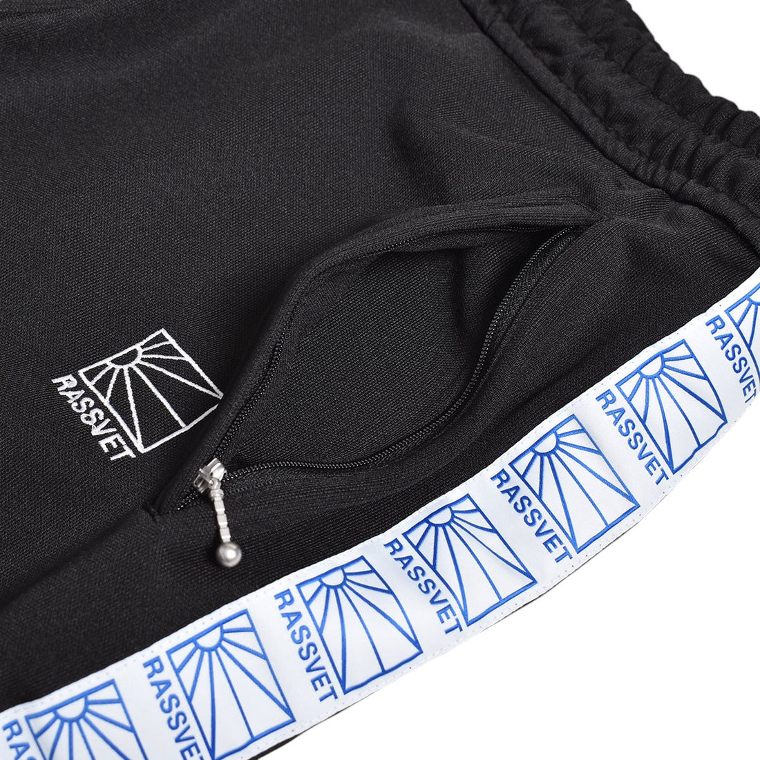 [RASSVET]LOGO TRACKPANTS/BLACK(PACC15P007)