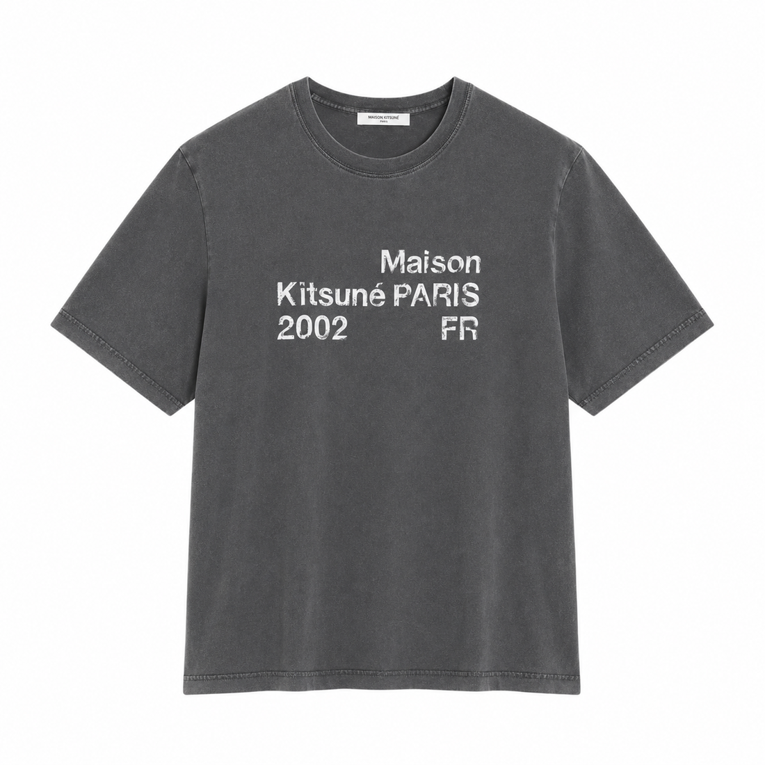 [MAISON KITSUNE] 2002 フェード コンフォート Tシャツ (PM00124KJ7036)