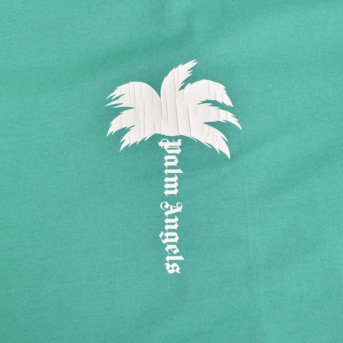 [Palm Angels]THE PALM TEE/GREEN(PMAS24-002)