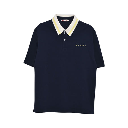 [MARNI]POLO SHIRT/NAVY(P0MU0051LS-UTC599)
