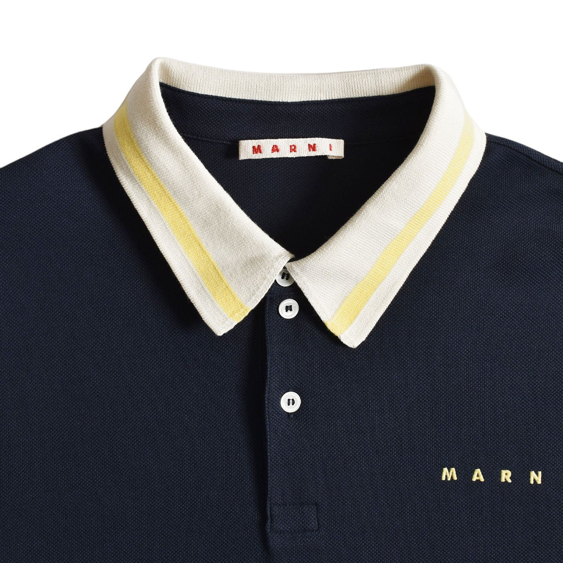 [MARNI]POLO SHIRT/NAVY(P0MU0051LS-UTC599)