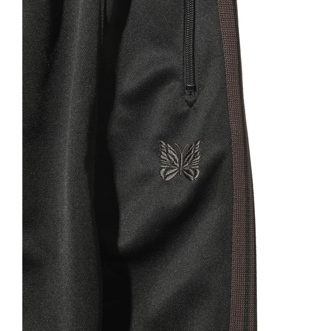 [NEEDLES]H.D. Track Pant - Poly Smooth/BLACK(PU277)