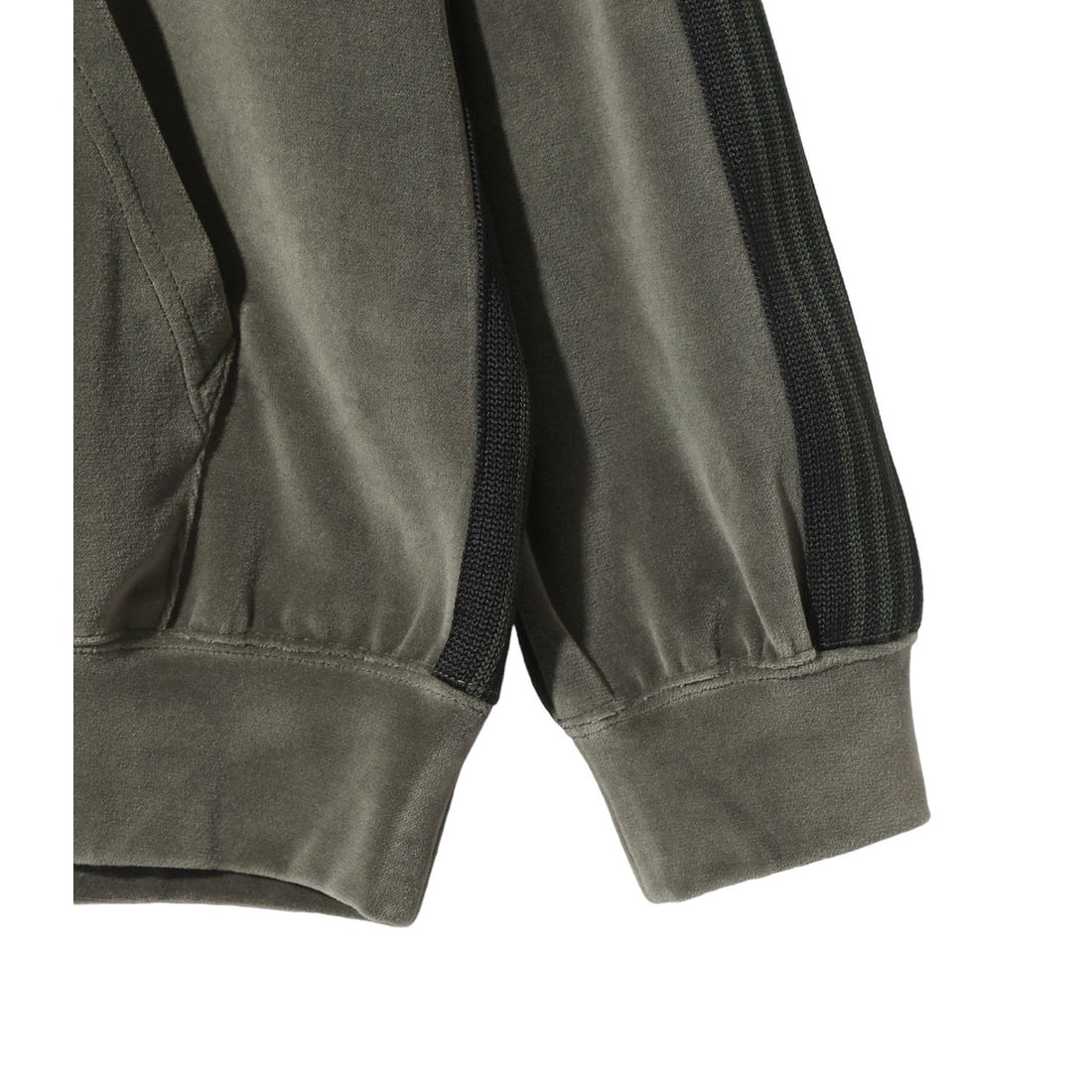 [NEEDLES]Track Hoody - C/Pe Velour/KHAKI(PU279)
