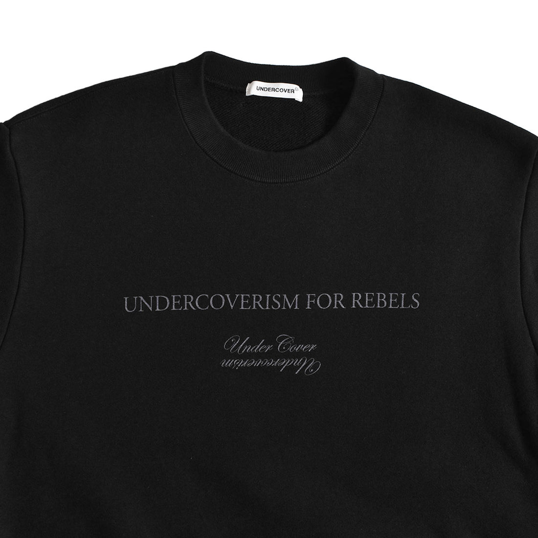 [UNDERCOVER]度詰ウラケ裏起毛3連Zipスウェット UC FOR REBELS(UP2F4802)
