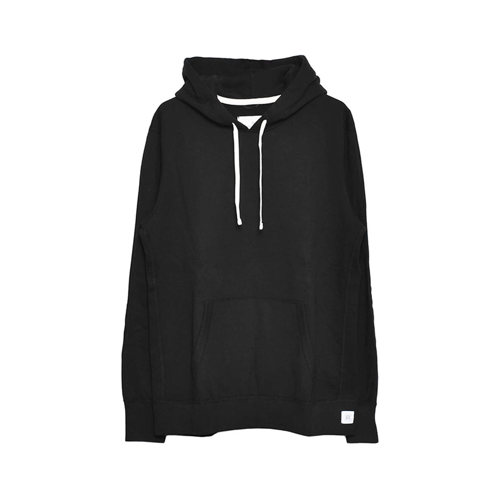 REIGNING CHAMP]MIDWEIGHT TERRY RELAXED HOODIE/BLACK(RC-3719-23FW 