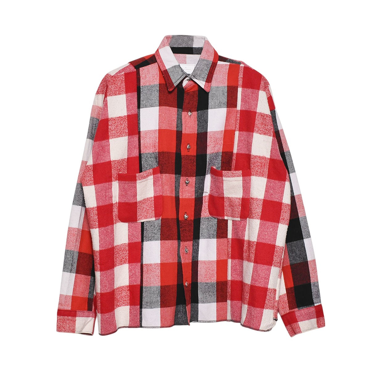 トップス READYMADE FRANNEL SHIRT RE-CO-AS-00-00-256_RED_1-