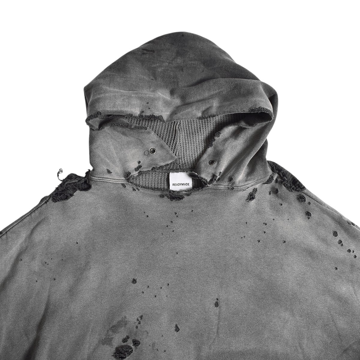 トップス READYMADE DOUBLE FACE HOODIE /BLACK M READYMADE (レディメイド) - DOUBLE FACE HOODIE BLACK パーカー