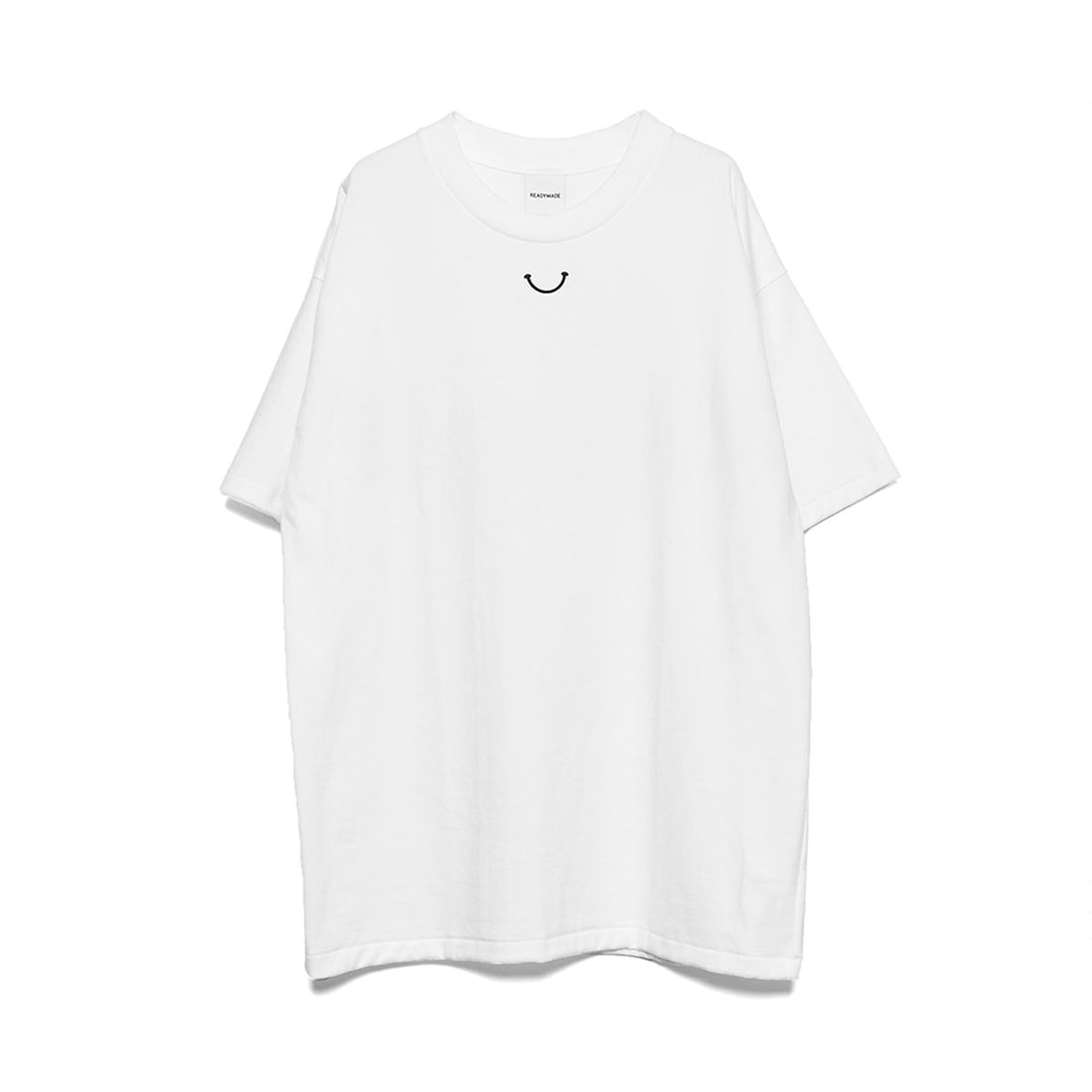 [READYMADE]SS T-SHIRT SMILE/WHITE(RE-CO-WH-00-00-244)