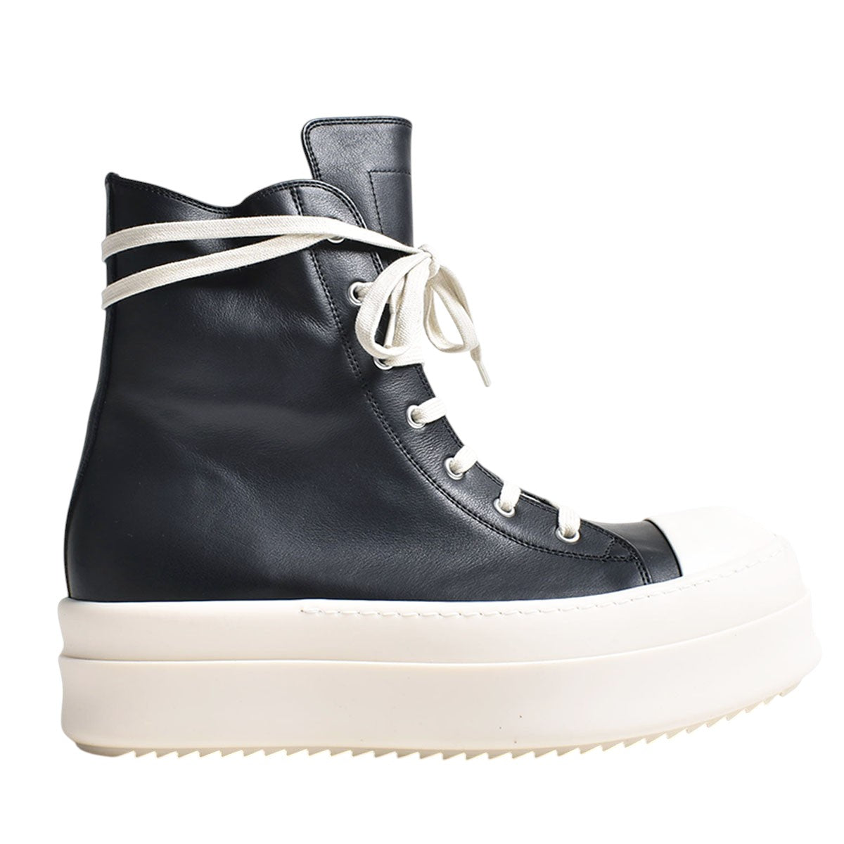 Rick Owens]MEGA BUMPER SNEAKS/BLACK/MILK/MILK(RU02E1859LCO