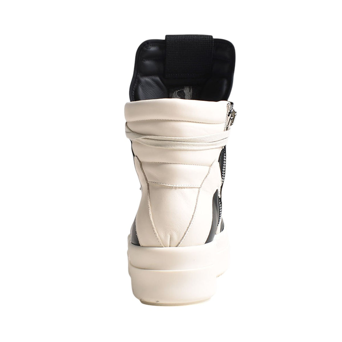 [Rick Owens]MEGA BUMPER GEOBASKET/BLACK/MILK/MILK(RU02E1868LCO)
