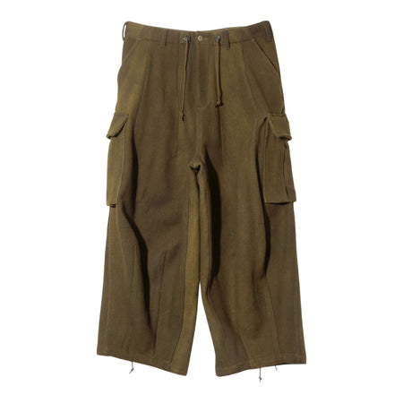 [NEEDLES]H.D. BDU Pant - Wool Uneven Dye/OLIVE(RW161)