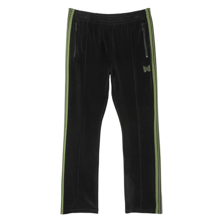 [NEEDLES]Narrow Track Pant - C/PE Velour/BLACK(RW325)