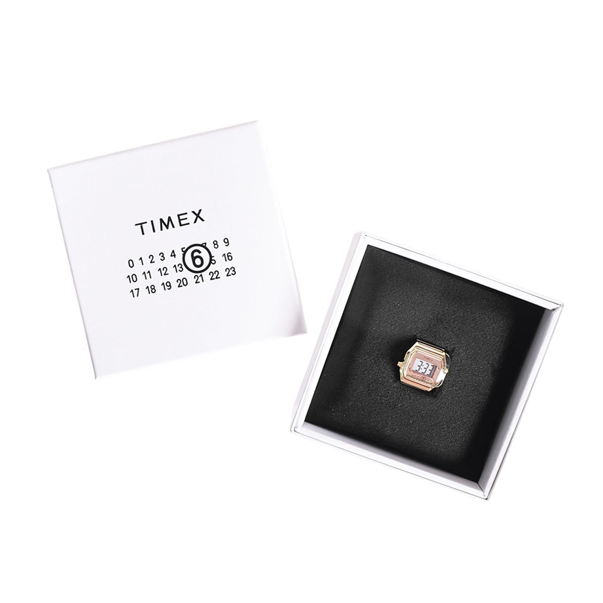 MM6 Maison Margiela]Timex × MM6 T80 Ring Watch Size M/L/GOLD